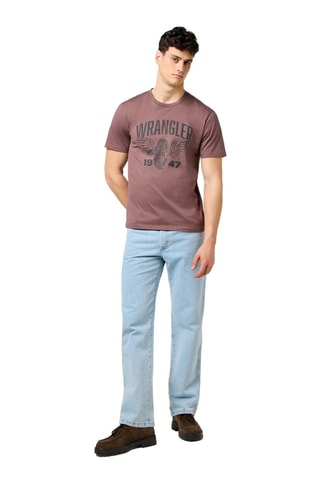 T-shirt regular fit - Marrone