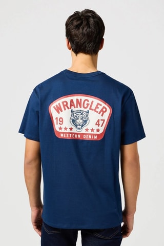 Tshirt - Blanc, rouge et bleu