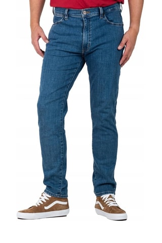 Jean slim fit - Bleu et marron