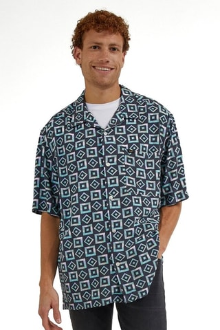 Camicia Resort - Blu e verde