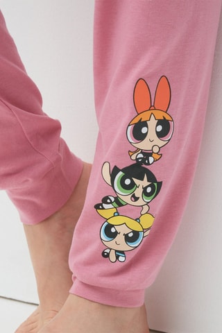 Calças de fato de treino Powerpuff Girls Powerpuffiz Rosa