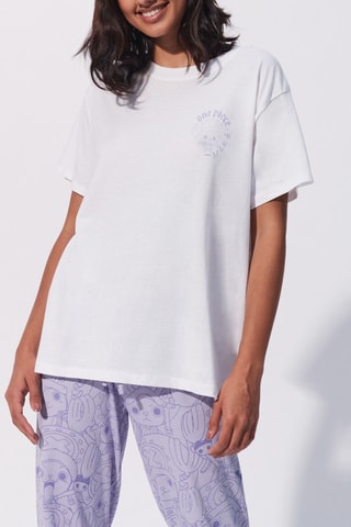 T-shirt de pijama Tony Chopper One Piece Chopperaniz - Branco