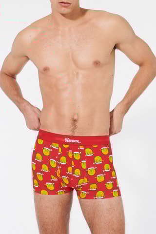 Boxers Shrek - Vermelho
