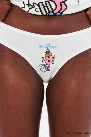 Pijama Senhora Marota Senhoras e Senhores Misssportiz - Cru