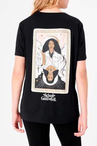 T-shirt L'École du bien et du mal Eviliz - Preto