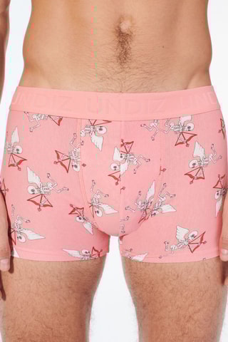 HOMME LINGERIE BOXER REPEATIZ PEACH