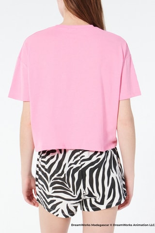 Pijama Marty Madagascar Fullmartyiz - Rosa e preto