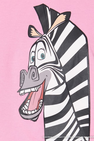 Pijama Marty Madagascar Fullmartyiz - Rosa e preto