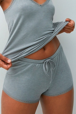 Calções Vitamiz Cinzento mesclado