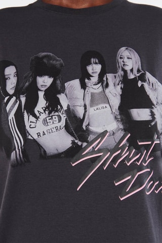 T-shirt Blackpink Newpinkiz - Antracite