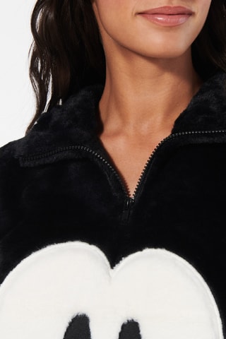 Sweat de pijama Mickey Disney - Preto - Undiz