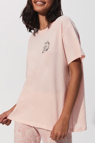 T-shirt de pijama Shirahoshi One Piece - Rosa - Undiz