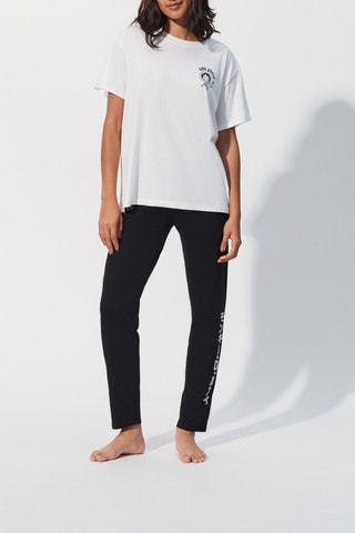 T-shirt de pijama One Piece - Branco