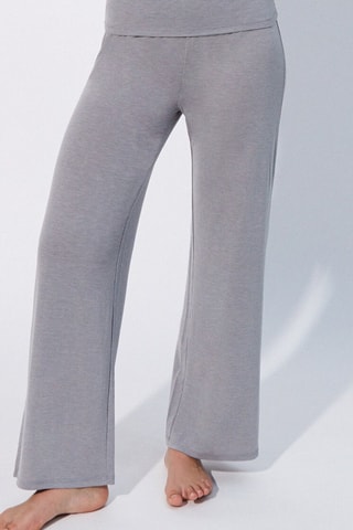 Calças largas de pijama Vivitamiz - Cinzento