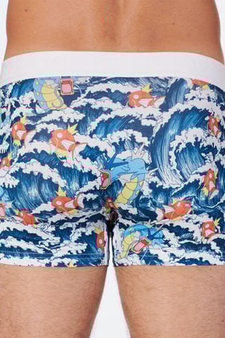 HOMME LINGERIE BOXER REPEATIZ BLANC