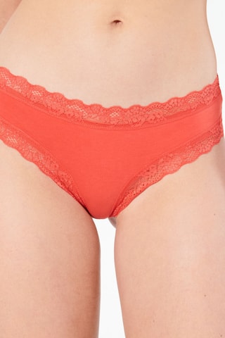 Cueca Skinny-cheeky - Salmão