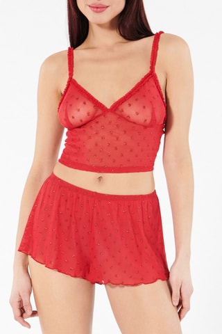 Short Glossieriz - Rouge