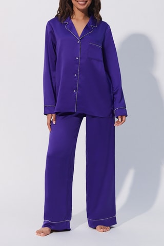 Camisa de pijama Beverliz - Violeta - Undiz