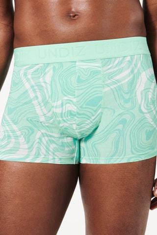 HOMME LINGERIE BOXER REPEATIZ VERT PASTEL