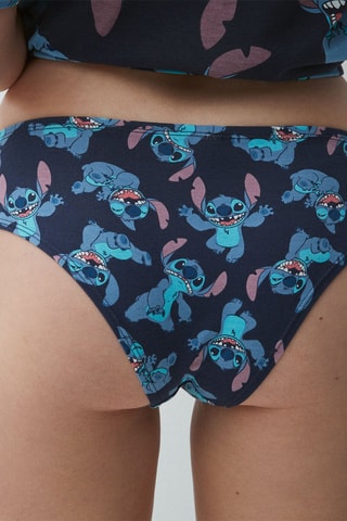 Pyjama Stitch Lilo et Stitch Disney Moodstitchiz en coton biologique Bleu
