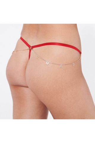 String Santastrassiz - Vermelho