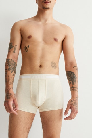 Boxers Oreliz Bege mesclado