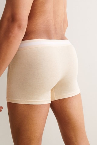 Boxers Oreliz Bege mesclado