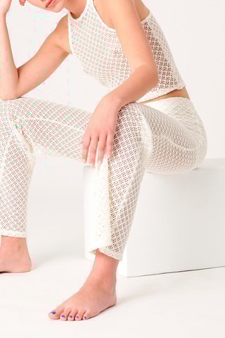 Crop top Beacheriz - Branco - Undiz