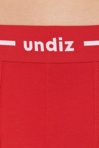 HOMME LINGERIE BOXER FICHERIZ ROUGE