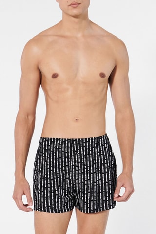 2 boxers Veinardiz - Preto e branco