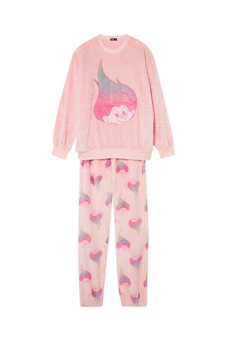 Pijama Trolls Trollfestiz - Rosa - Undiz