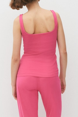 Camisola de alças Debisquariz - Fúcsia