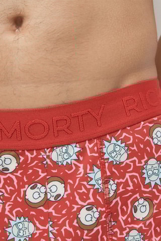 Boxers Rick e Morty New Katchiz Rickyloviz - Laranja fluorescente - Undiz