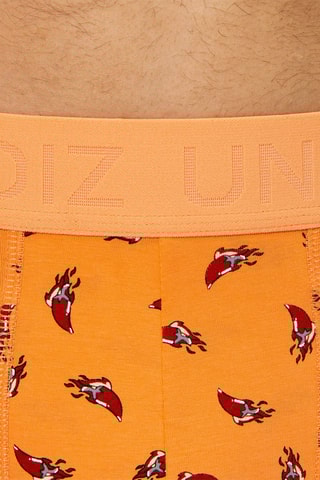 HOMME LINGERIE BOXER REPEATIZ JAUNE