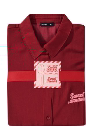 Pijama Krysteniz - Bordô - Undiz