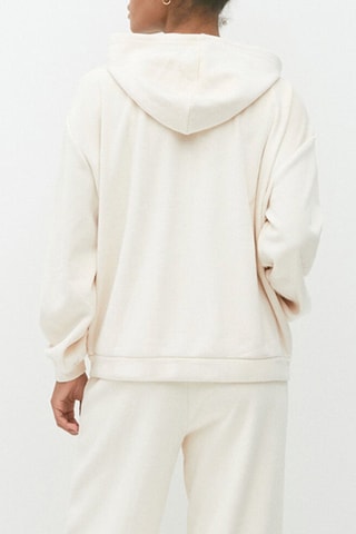 Sweat com capuz Milaniz Cru