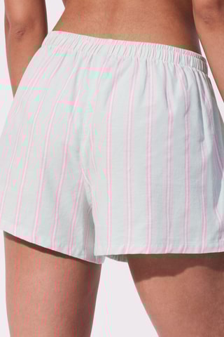 Calções de pijama Landstripiz - Azul-celeste - Undiz