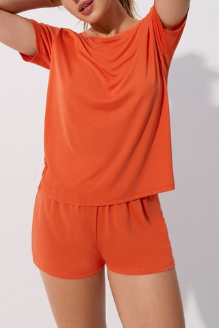 T-shirt de pijama Lalaiz - Laranja - Undiz