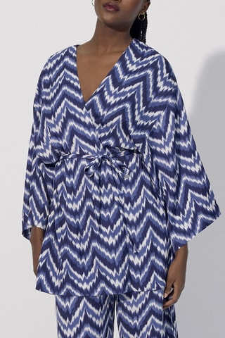 Quimono de pijama Keriz - Azul - Undiz