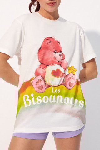 Calções de pijama em algodão biológico Bisouniz - Malva - Undiz