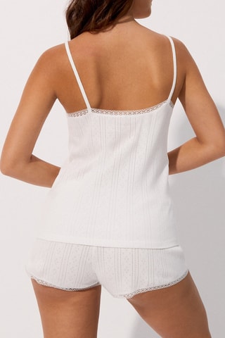 Calções de pijama Vitamipriz - Branco