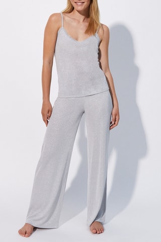 Top de pijama Vitalurexiz - Cinzento-claro - Undiz