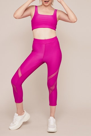 Leggings de cintura alta - Rosa