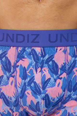 Boxers - Azul-real e rosa-velho