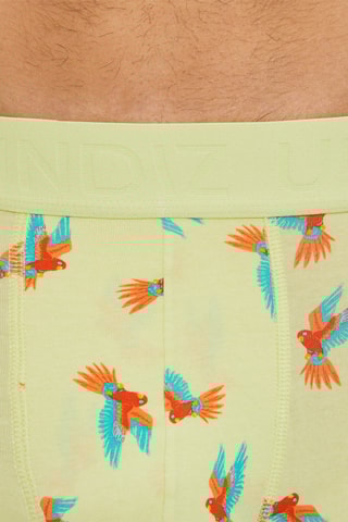 Boxers - Azul-cobalto e amarelo