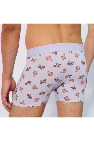 Boxers Patrick e M. Krabs Bob esponja - Azul-celeste