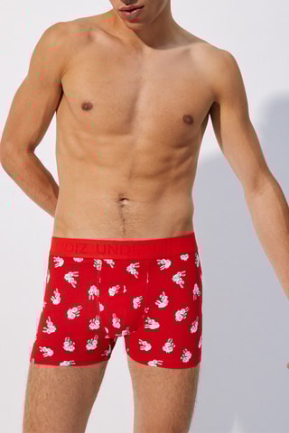 Boxers - Laranja-escuro