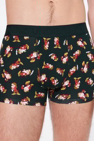 Boxers Grumpy Branca de Neve Disney - Verde-escuro