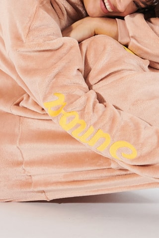 Camisa de dormir com capuz Simba O Rei Leão Disney - amarelo e camel