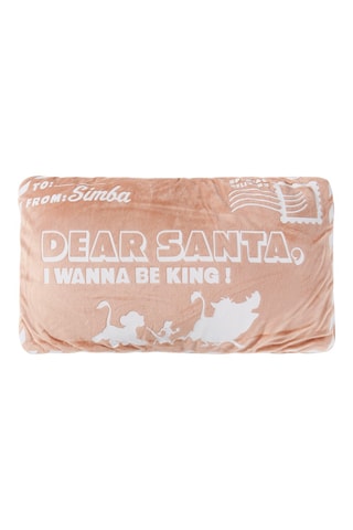 Camisa de dormir com capuz Simba O Rei Leão Disney - amarelo e camel